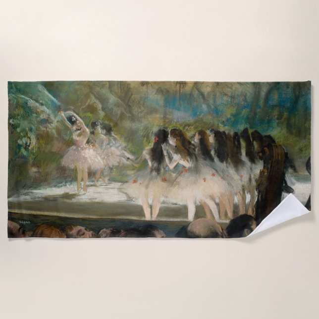 Edgar Degas - Ballett an der Pariser Oper Strandtuch (Vorderseite)