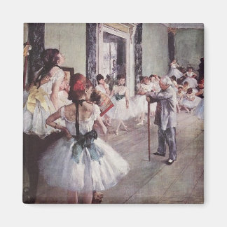 Edgar Degas Ballett-Lektion Magnet