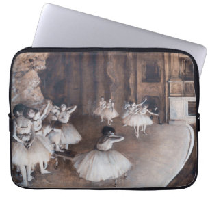 Edgar Degas - Ballett-Probe auf Bühne Laptopschutzhülle