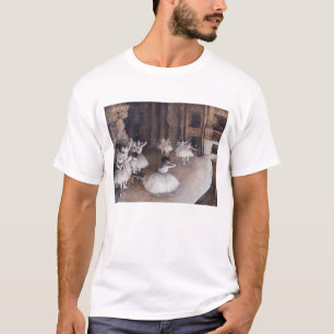 Edgar Degas - Ballett-Probe auf Bühne T-Shirt