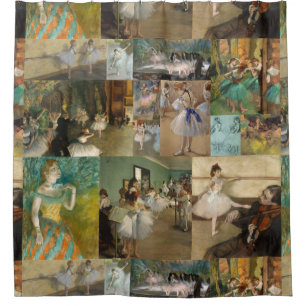 Edgar Degas Ballett Tänzer Bilder und Zeichnungen Duschvorhang