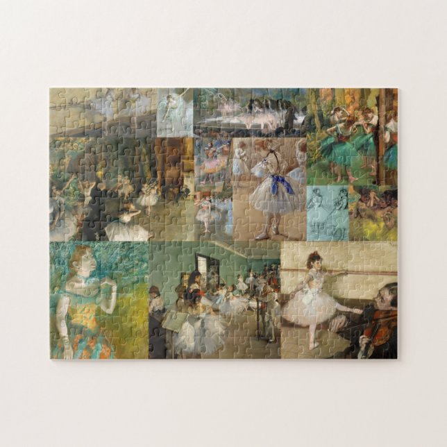 Edgar Degas-Ballett-Tänzer-Malereien und Puzzle (Horizontal)