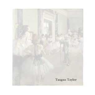 Edgar Degas   Ballettklasse Notizblock