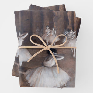 Edgar Degas - Ballettprobe auf der Bühne Geschenkpapier Set