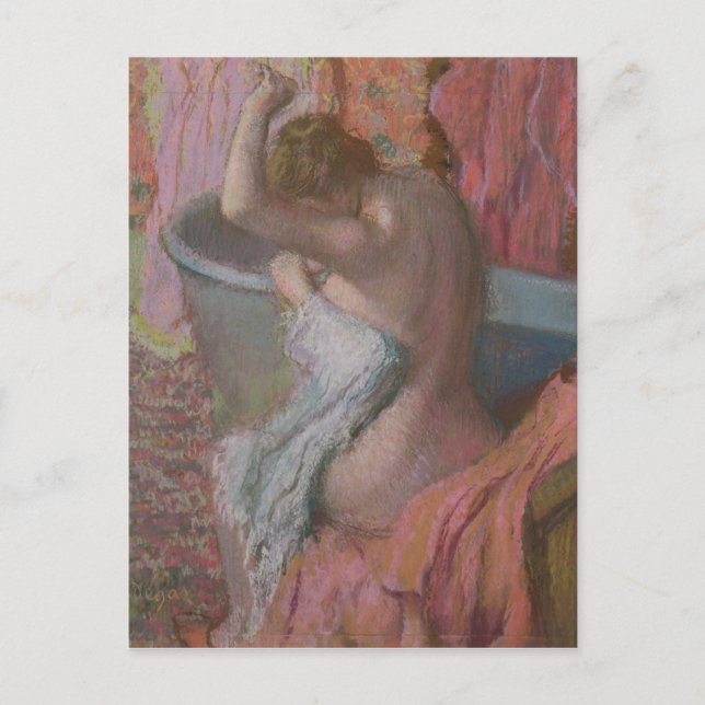 Edgar Degas | Bather Postkarte (Vorderseite)