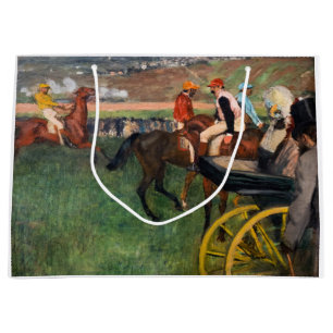 Edgar Degas - Bei den Rennen Große Geschenktüte