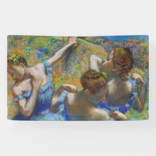 Edgar Degas - Blaue Tänzerinnen Banner