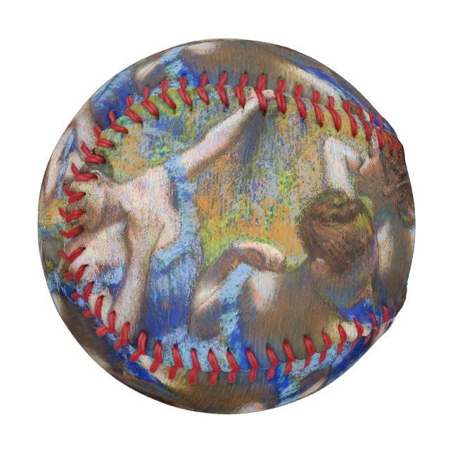 Edgar Degas - Blaue Tänzerinnen Baseball (Vorderseite Links)