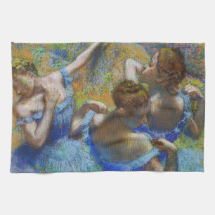 Edgar Degas - Blaue Tänzerinnen Geschirrtuch