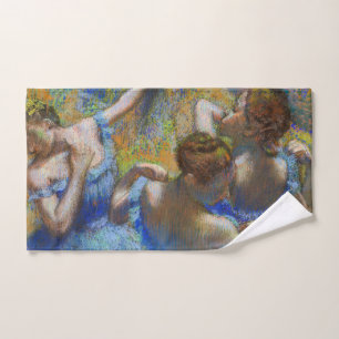 Edgar Degas - Blaue Tänzerinnen Handtuch