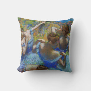 Edgar Degas - Blaue Tänzerinnen Kissen