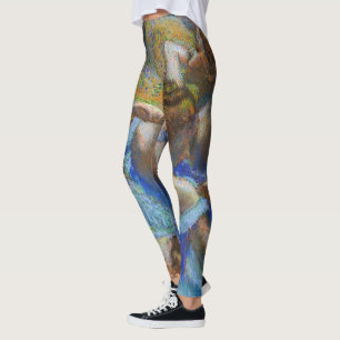 Edgar Degas - Blaue Tänzerinnen Leggings