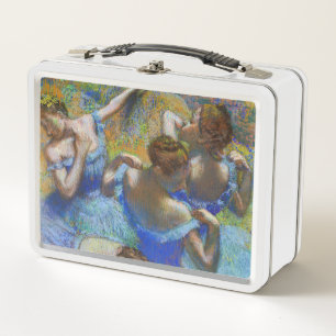 Edgar Degas - Blaue Tänzerinnen Metall Brotdose
