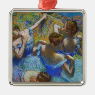 Edgar Degas - Blaue Tänzerinnen Ornament Aus Metall