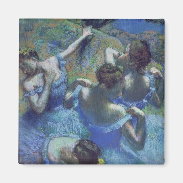 Edgar Degas | Blue Dancers, c.1899 Magnet (Vorne)