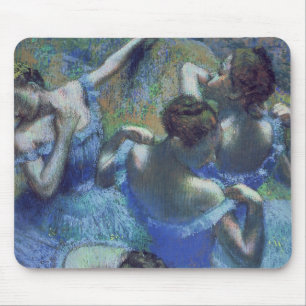 Edgar Degas  Blue Dancers, c.1899 Mousepad