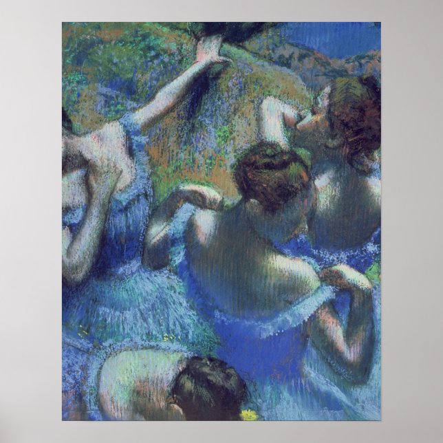 Edgar Degas | Blue Dancers, c.1899 Poster (Vorne)