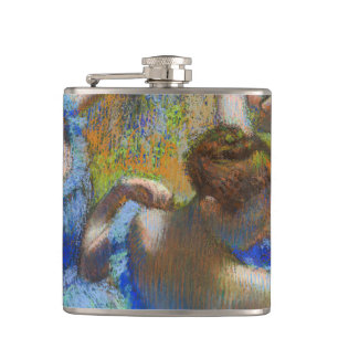 Edgar Degas - Blue Dancers Flachmann