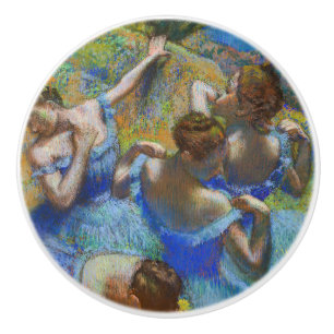 Edgar Degas - Blue Dancers Keramikknauf