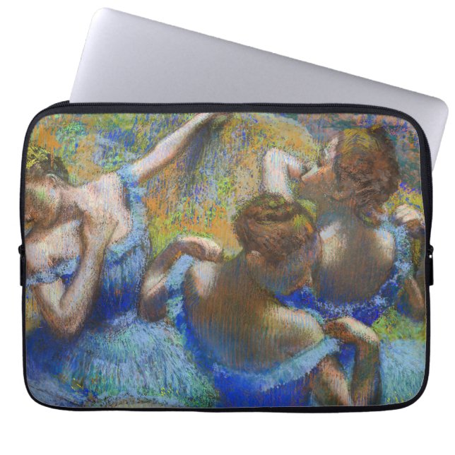 Edgar Degas - Blue Dancers Laptopschutzhülle (Vorderseite)
