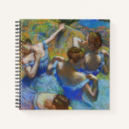 Edgar Degas - Blue Dancers Notizbuch