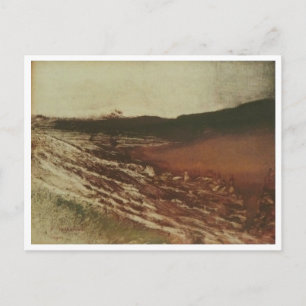 Edgar Degas - Burgund Landscape 1890 Monotype Postkarte