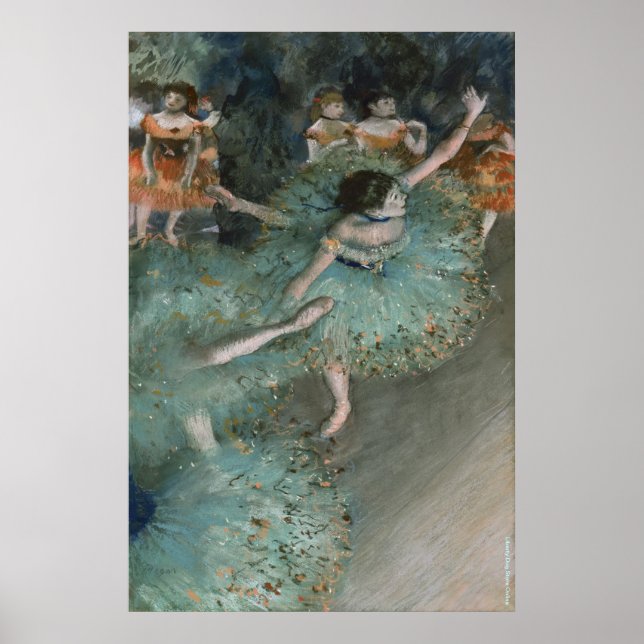 EDGAR DEGAS CANVAS DRUCKER & POSTERS - BALLET POSTER (Vorne)
