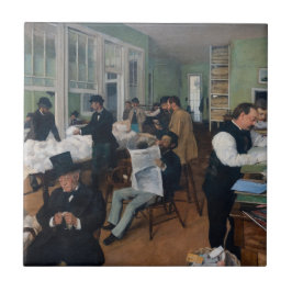 Edgar Degas - Cotton Office in New Orleans Fliese
