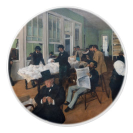Edgar Degas - Cotton Office in New Orleans Keramikknauf