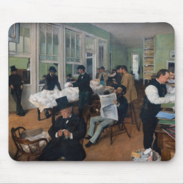 Edgar Degas - Cotton Office in New Orleans Mousepad