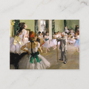 Edgar Degas Dance Class Begleitkarte
