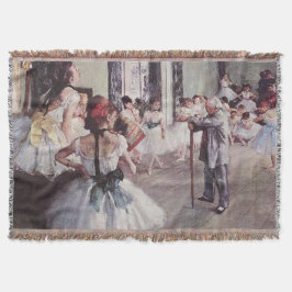 Edgar Degas Dance Class Decke