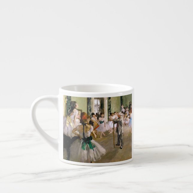 Edgar Degas Dance Class Espressotasse (Links)