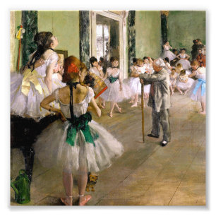 Edgar Degas Dance Class Fotodruck