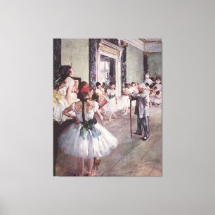 Edgar Degas Dance Class Leinwanddruck