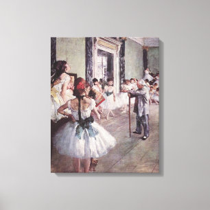 Edgar Degas Dance Class Leinwanddruck