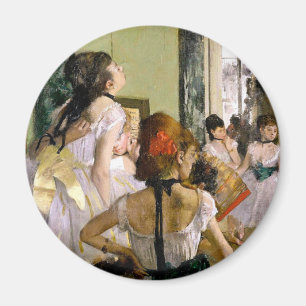 Edgar Degas Dance Class Magnet