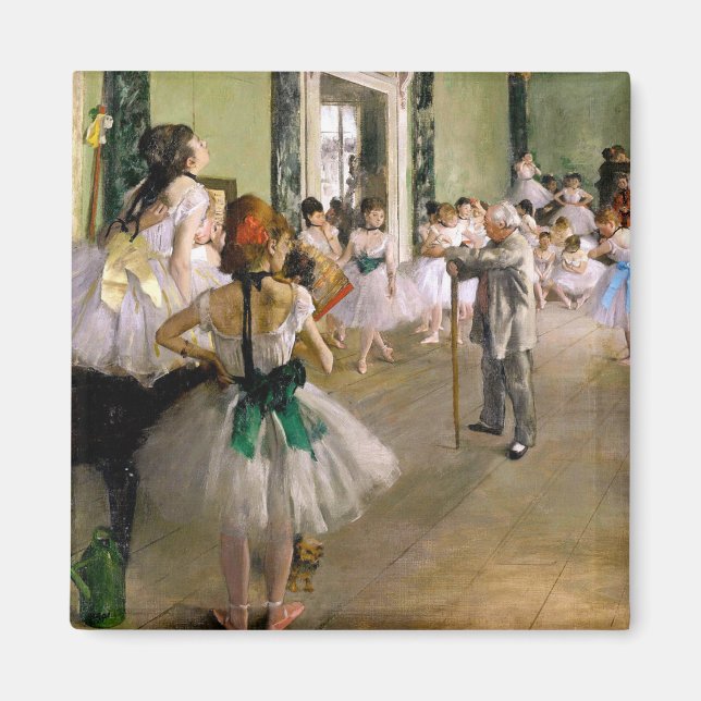 Edgar Degas Dance Class Magnet (Vorne)
