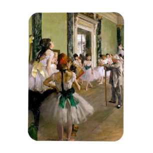 Edgar Degas Dance Class Magnet