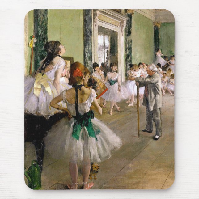 Edgar Degas Dance Class Mousepad (Vorne)