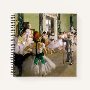 Edgar Degas Dance Class Notizbuch