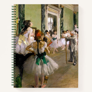 Edgar Degas Dance Class Notizbuch