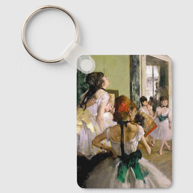 Edgar Degas Dance Class Schlüsselanhänger (Vorderseite)