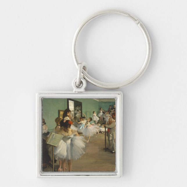 Edgar Degas Dance Class Schlüsselanhänger (Vorne)