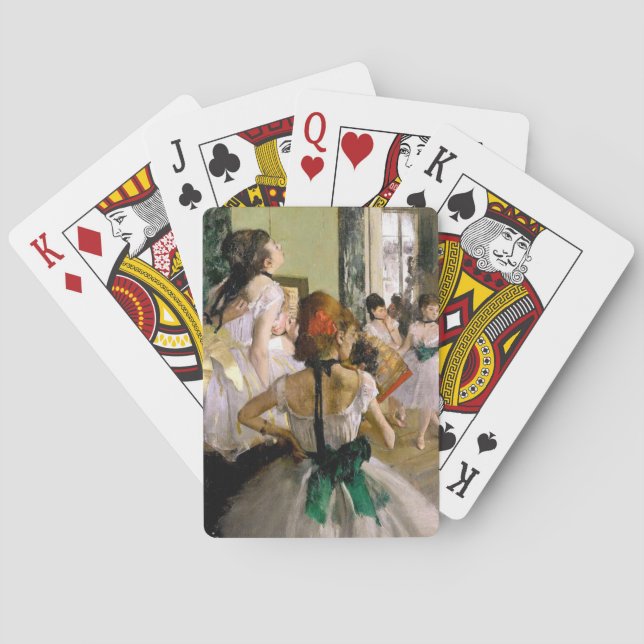 Edgar Degas Dance Class Spielkarten (Rückseite)