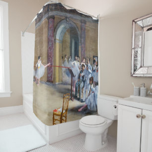 Edgar Degas - Dance Foyer, Opera rue Le Peletier Duschvorhang