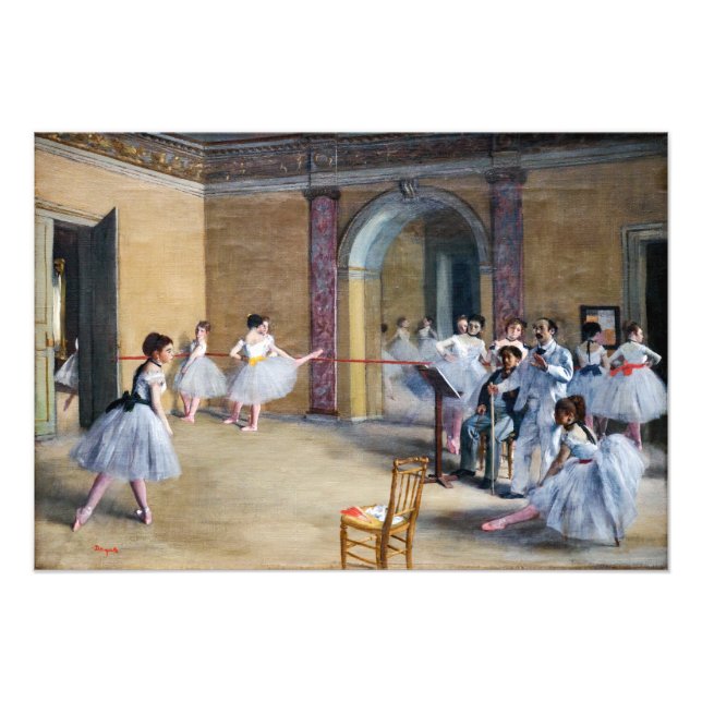 Edgar Degas - Dance Foyer, Opera rue Le Peletier Fotodruck (Vorne)