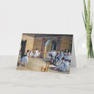 Edgar Degas - Dance Foyer, Opera rue Le Peletier Karte