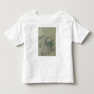Edgar Degas Dancer Fixing her Slipper, c.1865 Kleinkind T-shirt