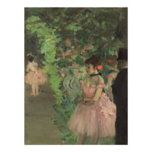 Edgar Degas   Dancers Backstage, 1876-1883 Poster